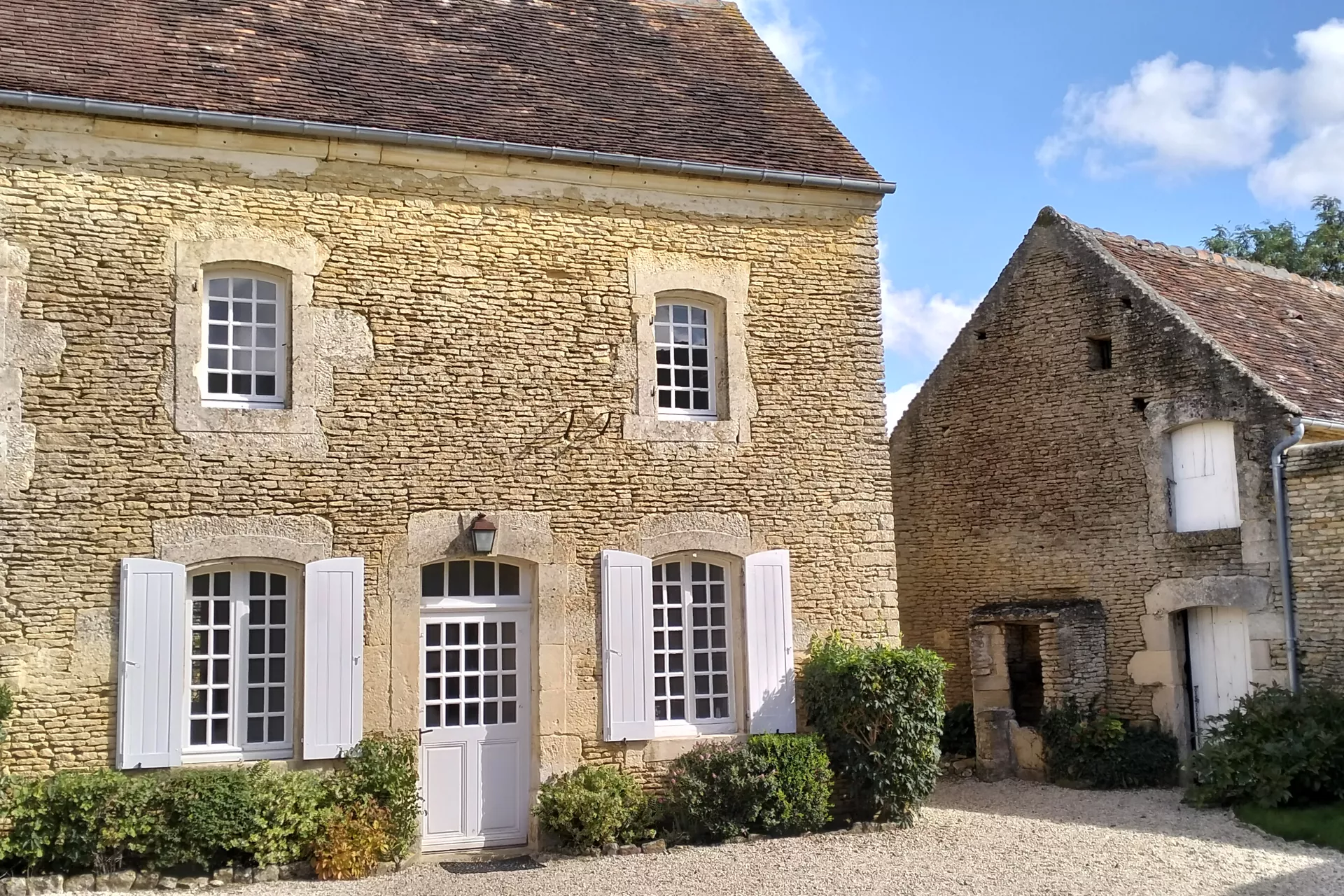 Facade gîte
