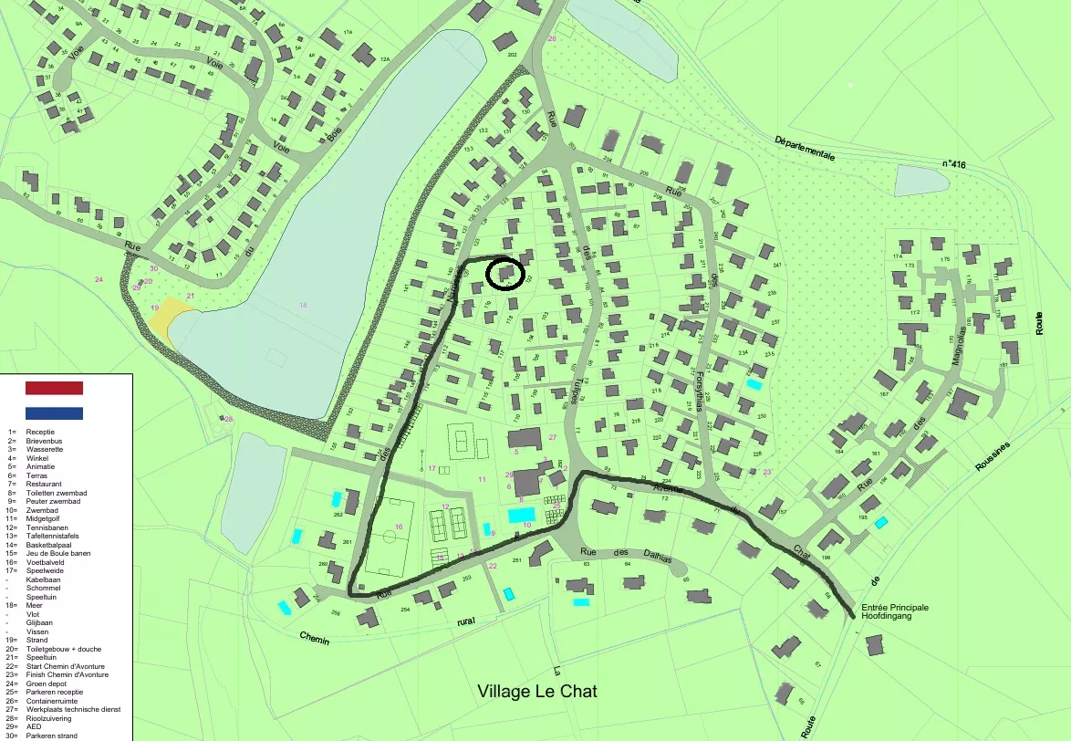 Bungalow in de groene heuvels van de Charente met 3 slaapkamers en 2 badkamers