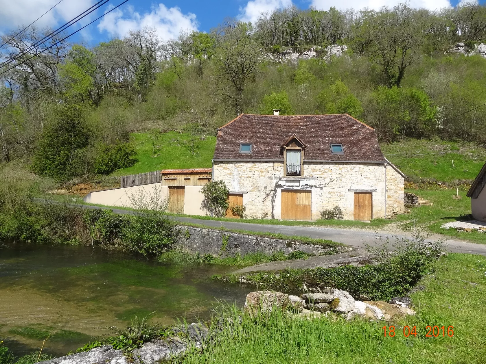 Les écuries du moulin de Paunac.
