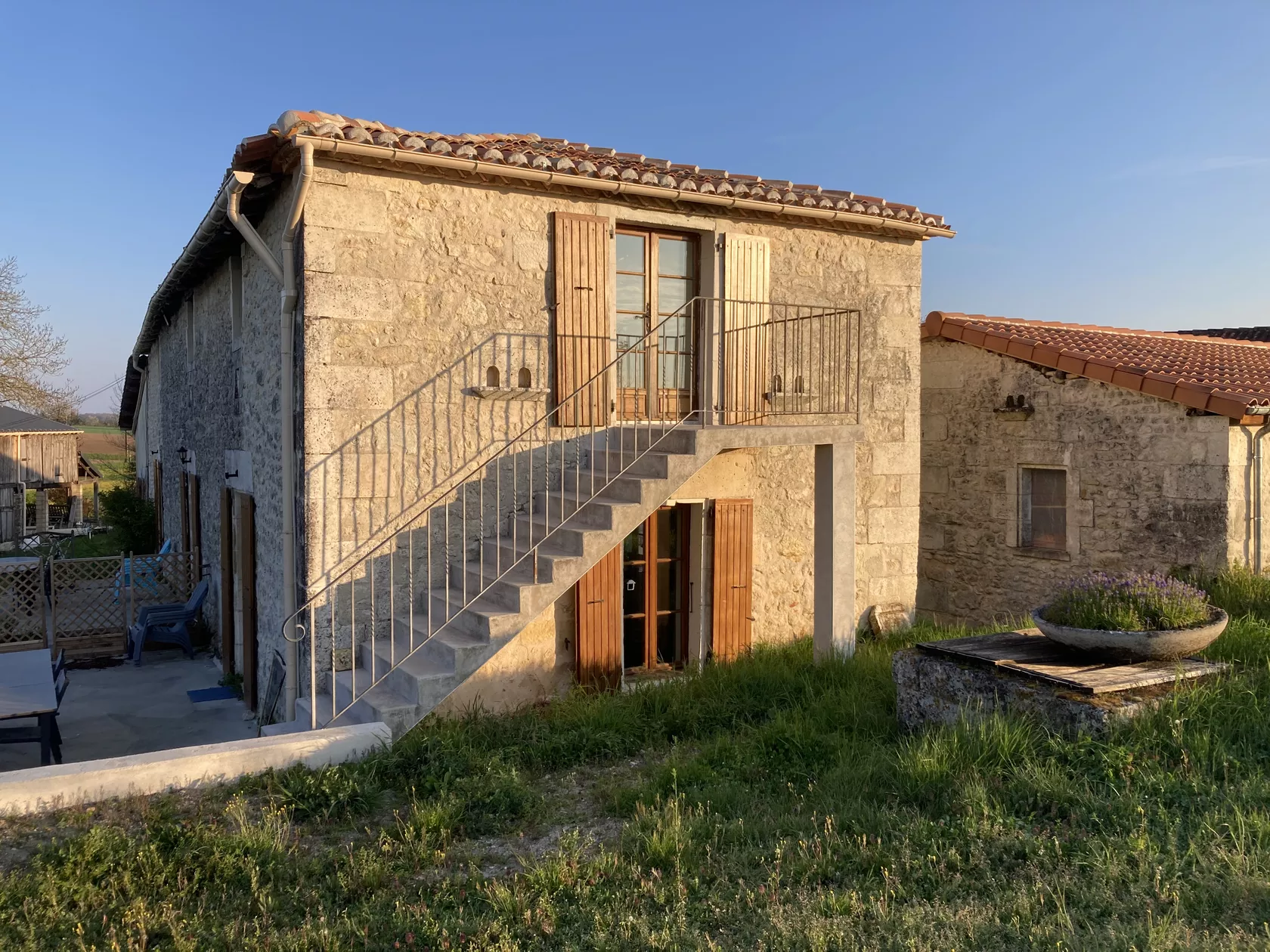 Au Charme Charentais – gite blauw