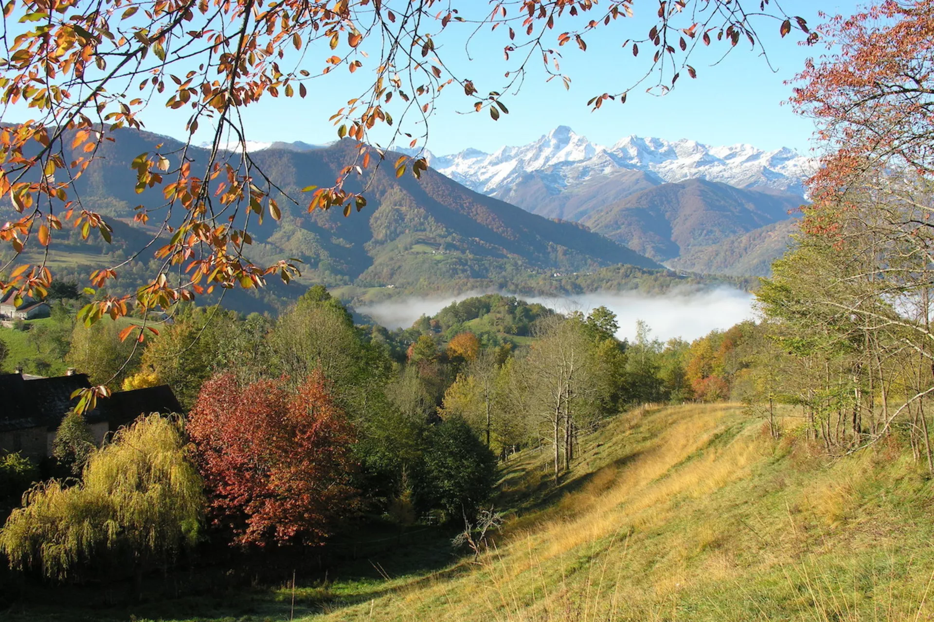 Anilac et Mont Valier à l'automne