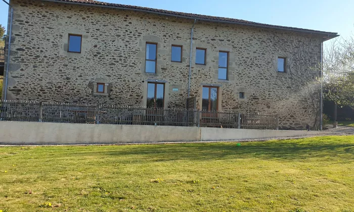 Karaktervol domein met zwembad, 2 gîtes op het gelijkvloers, 1 gîte en een appartement op de 1ste verdieping